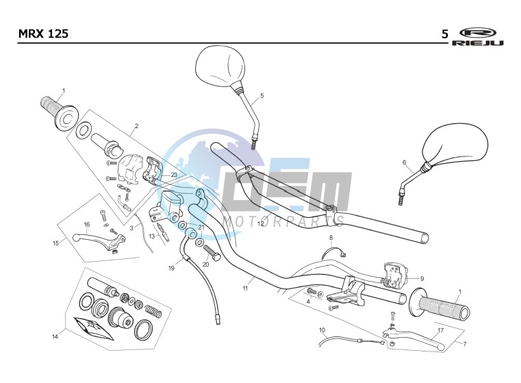 HANDLEBAR - CONTROLS