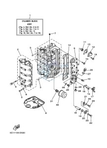 FT50GETL drawing CYLINDER--CRANKCASE-1