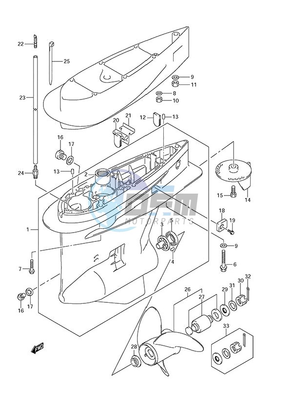 Gear Case (C/R)