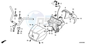 TRX500FPMD TRX500FPM Australia - (U) drawing HANDLE PIPE