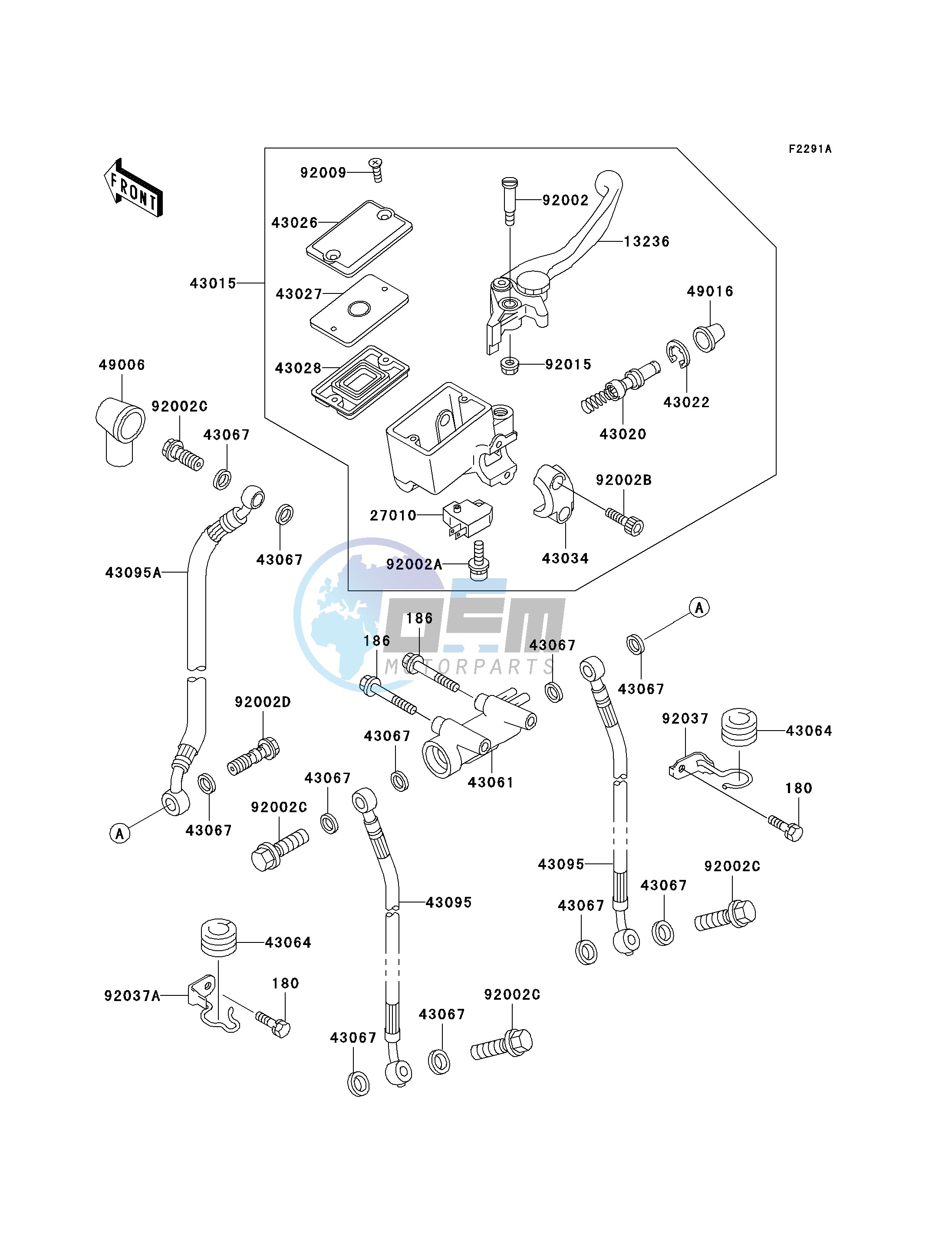 FRONT MASTER CYLINDER-- P21_P22_P24- -