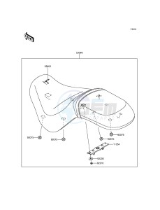 VULCAN 900 CLASSIC VN900BGFA GB XX (EU ME A(FRICA) drawing Seat