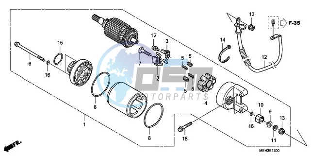 STARTER MOTOR