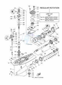 F250BETU drawing PROPELLER-HOUSING-AND-TRANSMISSION-1