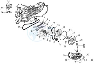 Liberty 50 4t RST Delivery drawing Pump group-oil pan