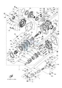 YFM450FWAD YFM45FGPAD GRIZZLY 450 EPS (1CTU 1CTV) drawing DRIVE SHAFT