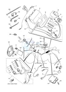 MT-09 TRACER MT09TRA TRACER 900 (2SCL) drawing ELECTRICAL 1