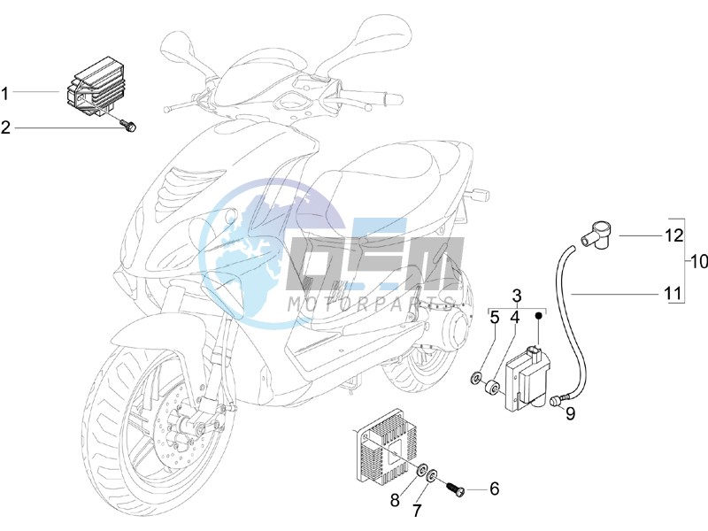 Voltage Regulators - Electronic Control Units (ecu) - H.T. Coil