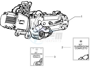 ZIP 100 4T (Vietnam) drawing Engine, assembly