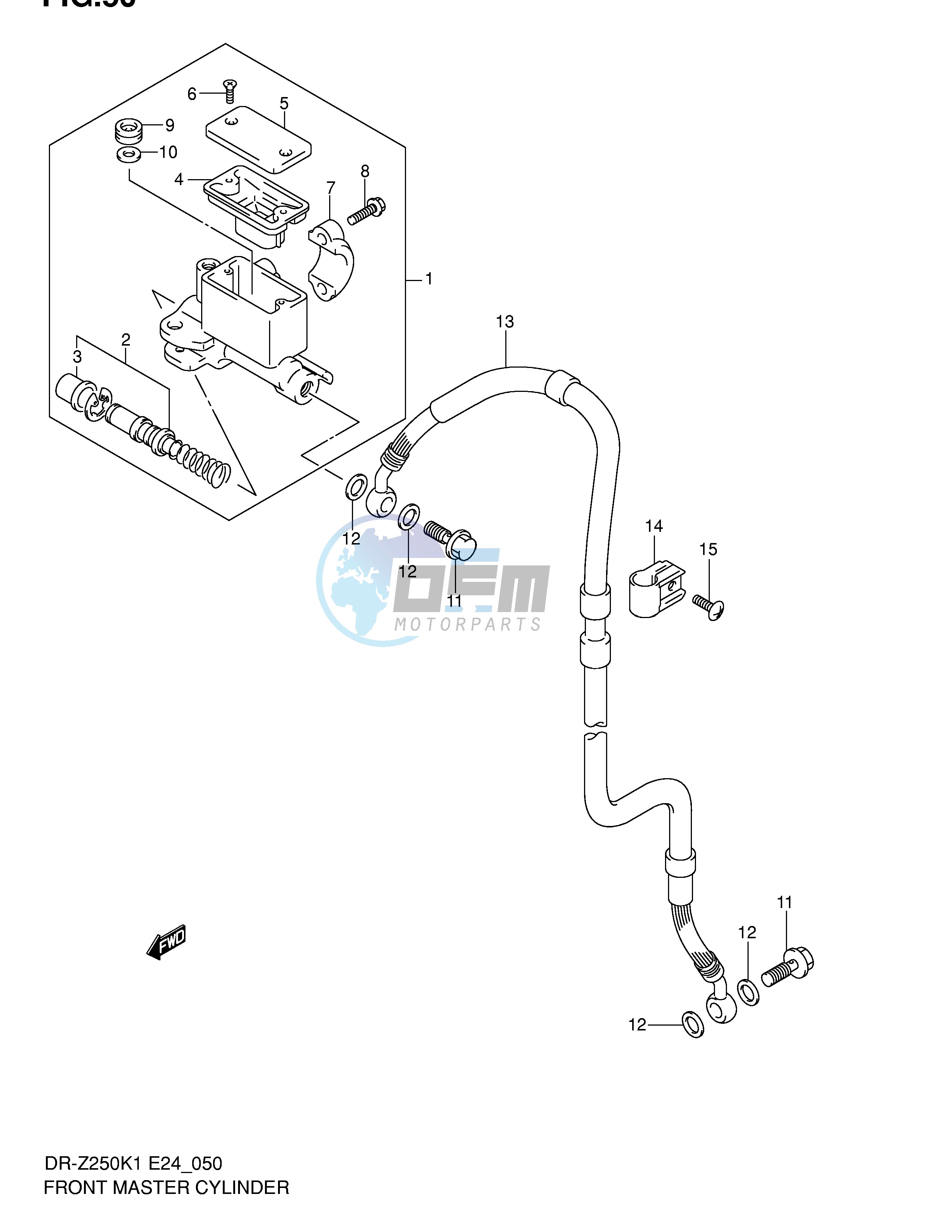 FRONT MASTER CYLINDER