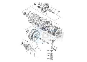 XV VIRAGO 535 drawing CLUTCH