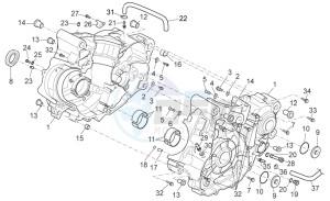 RXV-SXV 450-550 drawing Crankcase I