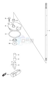 DF 250 drawing Clutch Rod