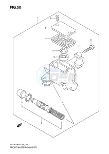 LT-Z400 (E19) drawing FRONT MASTER CYLINDER