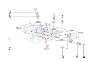 Liberty 50 4T PTT (B-NL) drawing Rear luggage rack