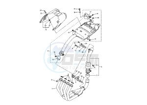 FZ6 NS 600 drawing EXHAUST