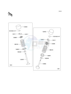 ZR 1000 A [Z1000] (A1-A3) A3 drawing VALVE-- S- -