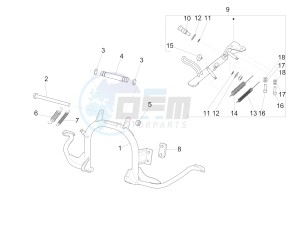 Liberty 50 4T PTT NEXIVE drawing Stand/s