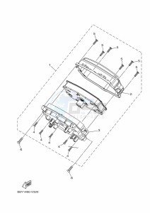 GPD125-A NMAX 125 (BAL1) drawing FRONT FORK