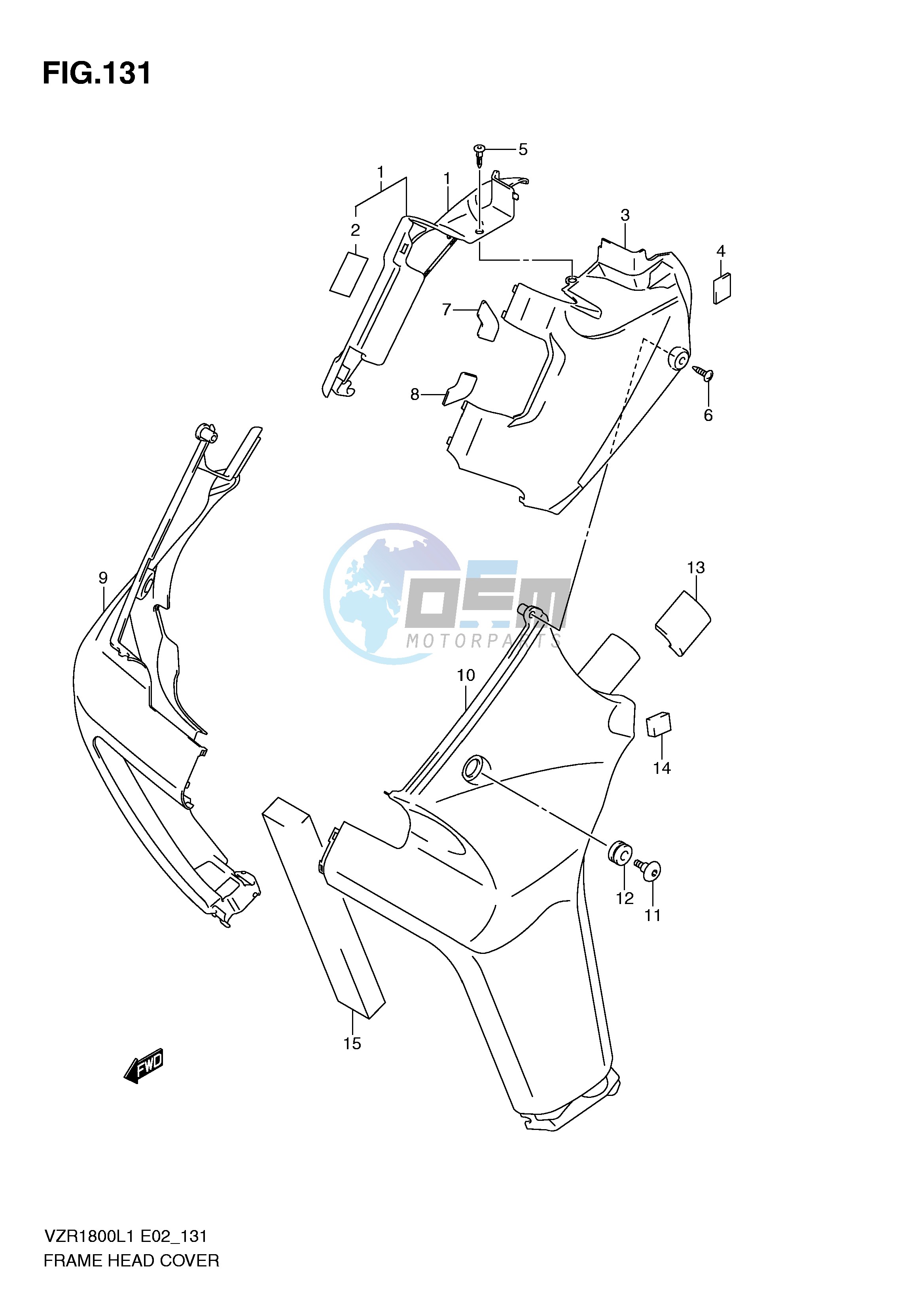 FRAME HEAD COVER (VZR1800ZL1 E19)