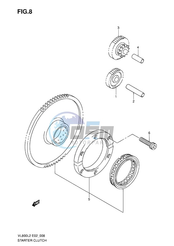 STARTER CLUTCH