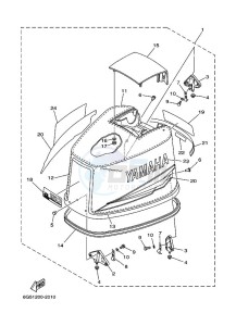 L200AETX drawing TOP-COWLING