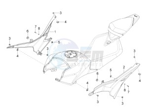 RS 125 4T E4 ABS EMEA EU drawing Central body