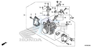 TRX420TM1E TRX420 Europe Direct - (ED) drawing THROTTLE BODY