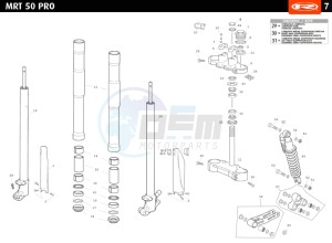 MRT-50-PRO-WHITE drawing SUSPENSION