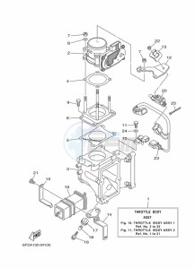 FL250HETX drawing THROTTLE-BODY