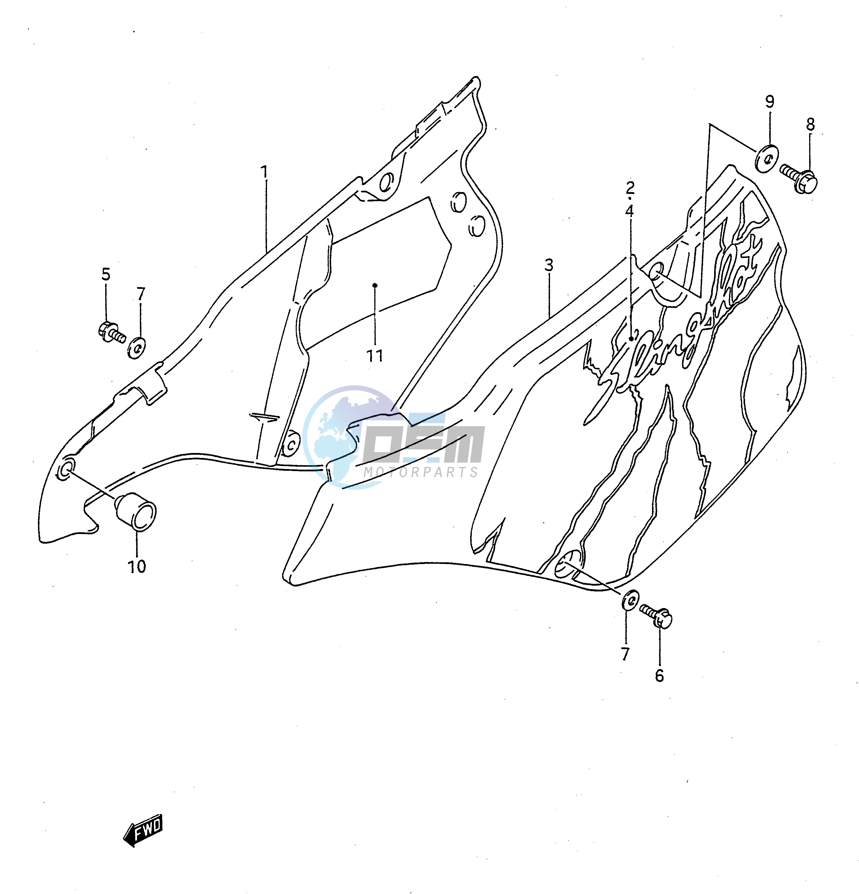 FRAME COVER (MODEL N)