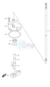 DF 225 drawing Clutch Rod