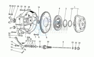 Targa 750 drawing Clutch