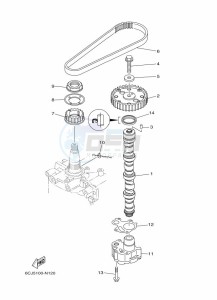 F70AETL drawing OIL-PUMP