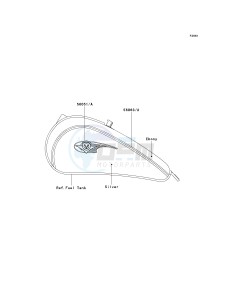 VN 800 A [VULCAN 800] (A6-A9) [VULCAN 800] drawing DECALS-- VN800-A6- -