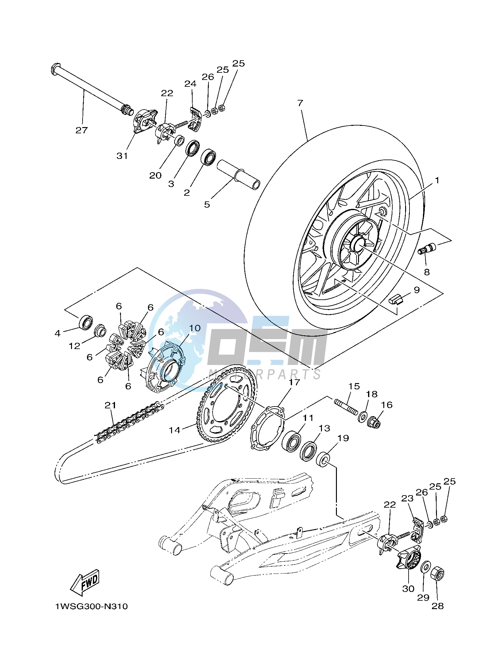 REAR WHEEL