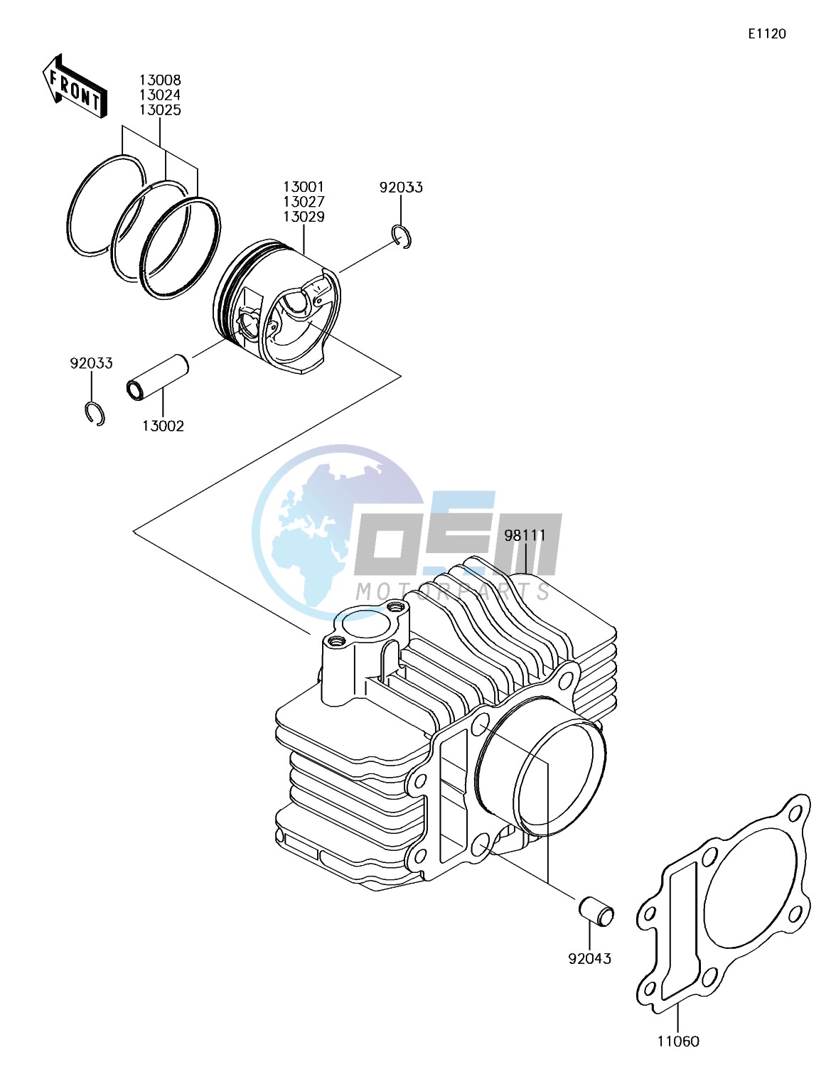 Cylinder/Piston(s)