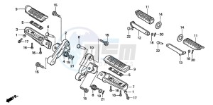 CB750F2 SEVEN FIFTY drawing STEP