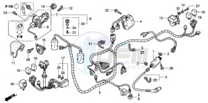 SH150S 125 drawing WIRE HARNESS