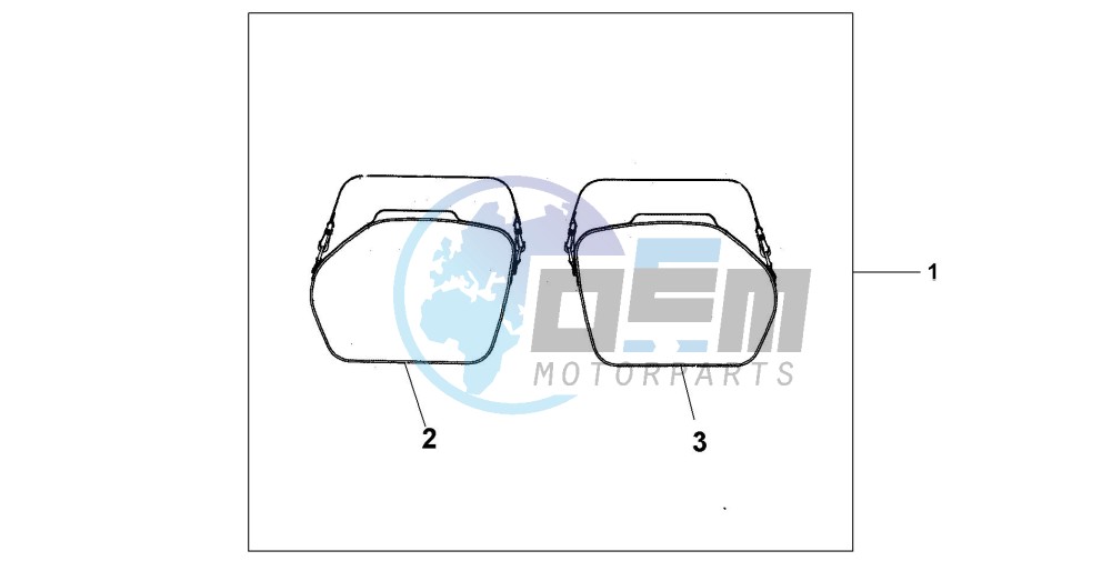 PANNIER INNER BAG SET