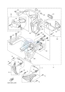 HW151 XENTER 150 (52S3) drawing FLASHER LIGHT