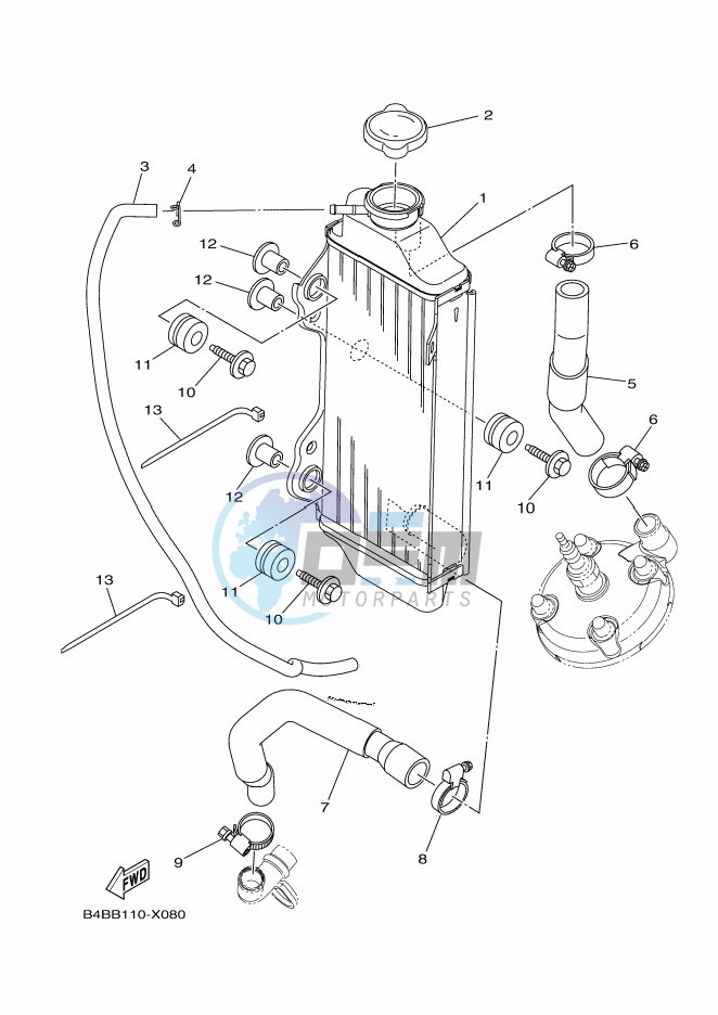 RADIATOR & HOSE