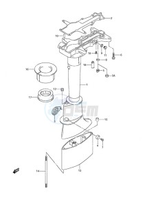 DF 6 drawing Drive Shaft Housing