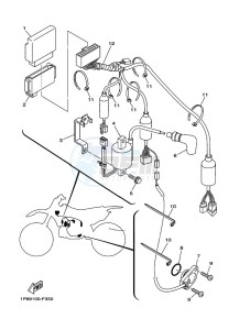 YZ250X (BF1H) drawing ELECTRICAL 1