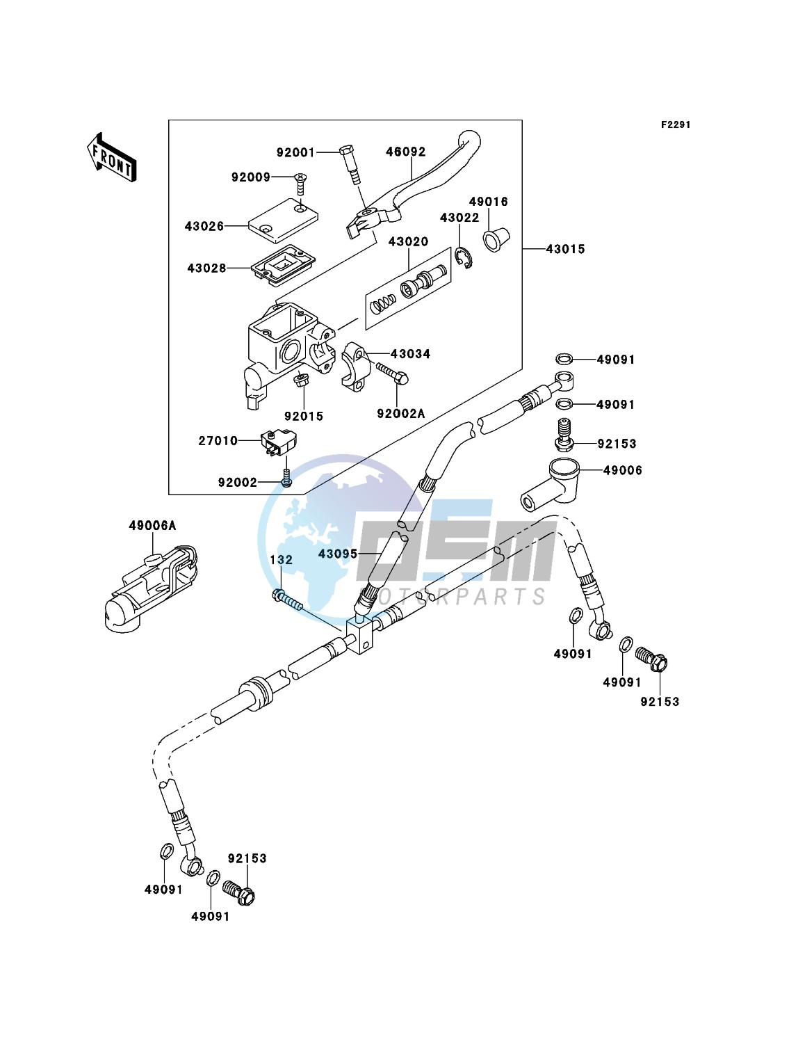 Front Master Cylinder