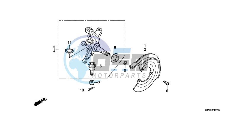 FRONT KNUCKLE (2WD)