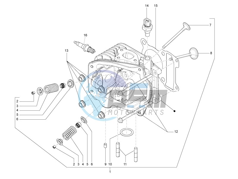 Head unit - Valve