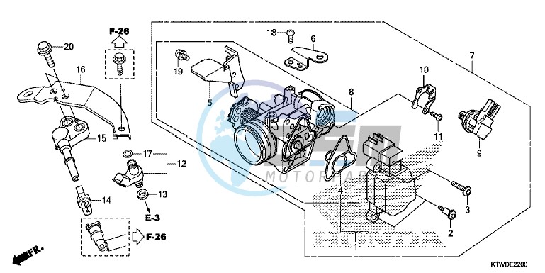 THROTTLE BODY/FUEL INJECTOR