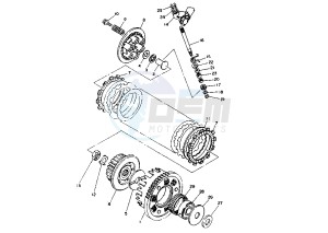 TDM 850 drawing CLUTCH