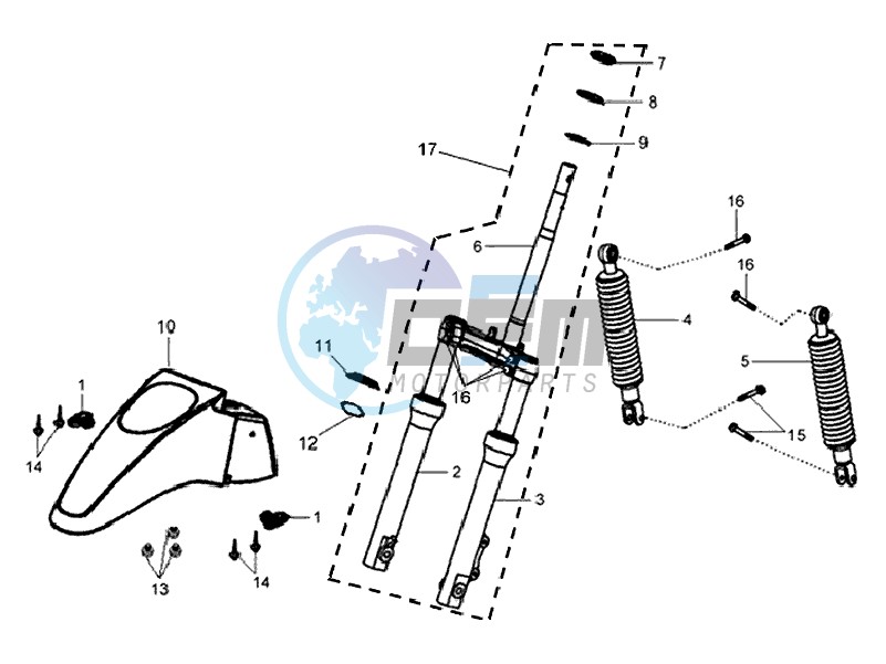 FRONT FORK / REAR SUSPENSION